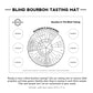 Bourbon Flavor Wheel & Tasting Mat Templates